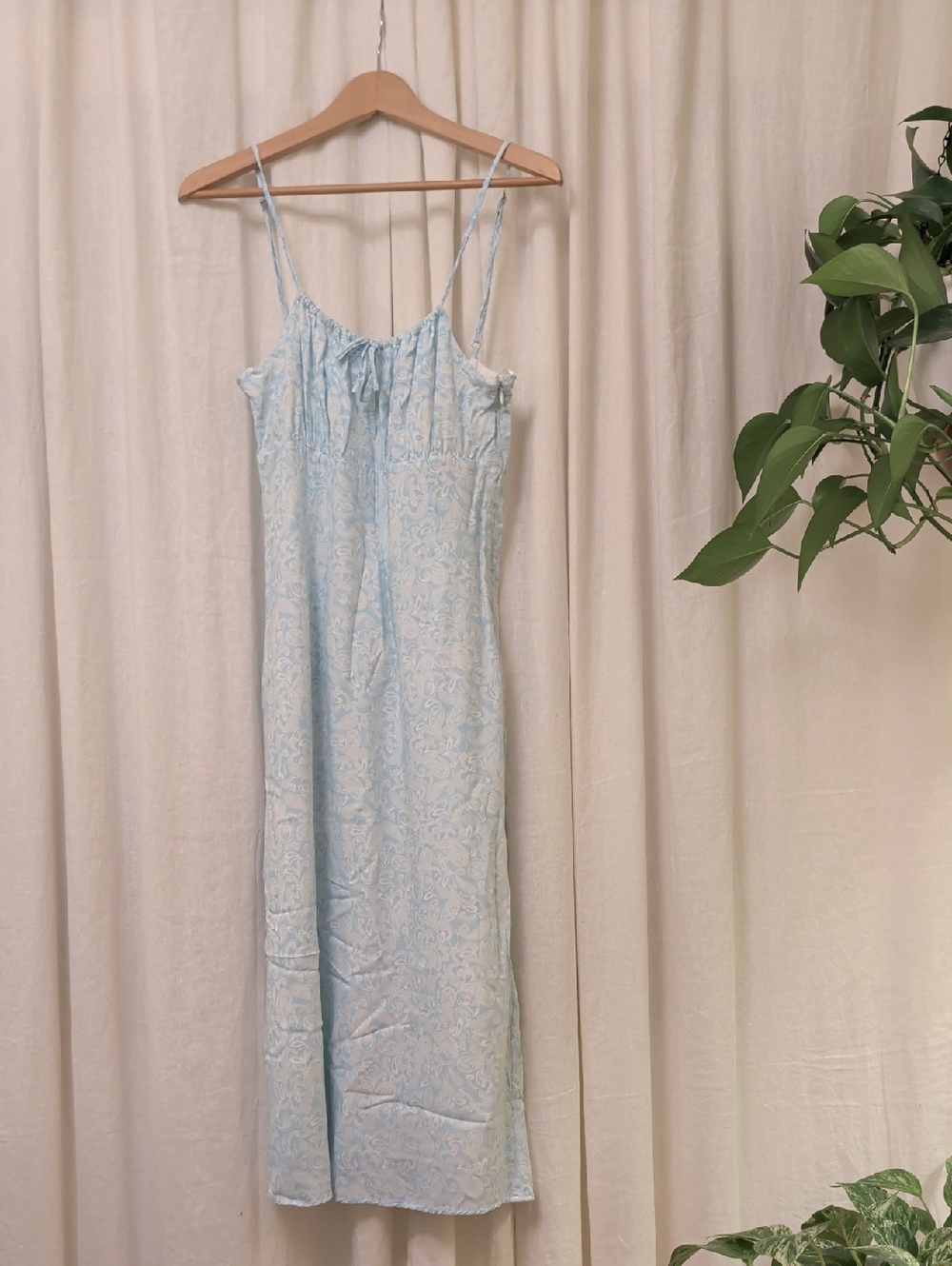 Rhythm. Baby Blue Midi Dress